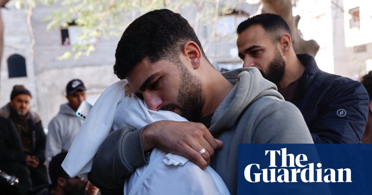 Israeli troops kill five Palestinians sheltering in Gaza school, say hospital chiefs | Gaza Israeli troops kill five Palestinians sheltering in Gaza school, say hospital chiefs | Gaza