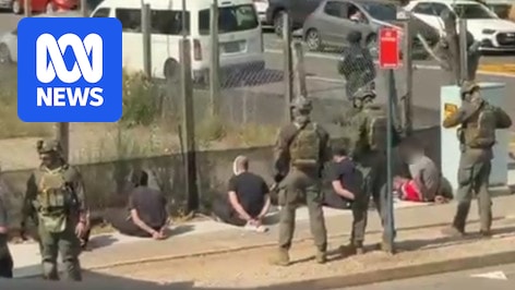 Seven men assisting police after operation at Liverpool in Sydney’s south-west Seven men assisting police after operation at Liverpool in Sydney’s south-west