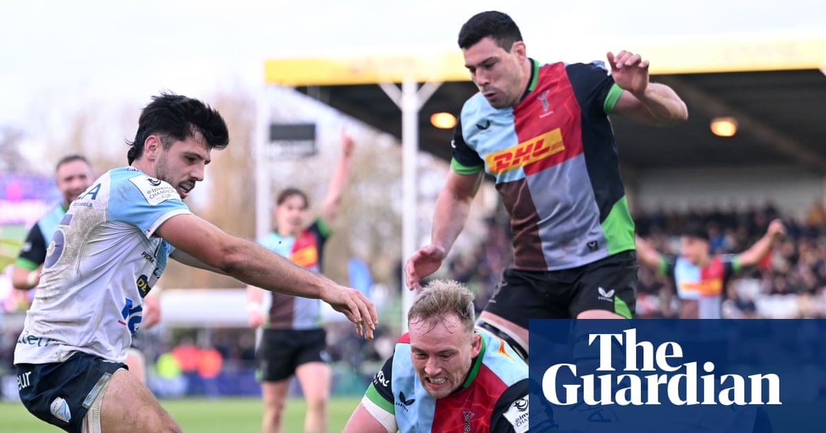 Ten-try Harlequins cruise to Champions Cup rout of understrength Bayonne | Champions Cup Ten-try Harlequins cruise to Champions Cup rout of understrength Bayonne | Champions Cup