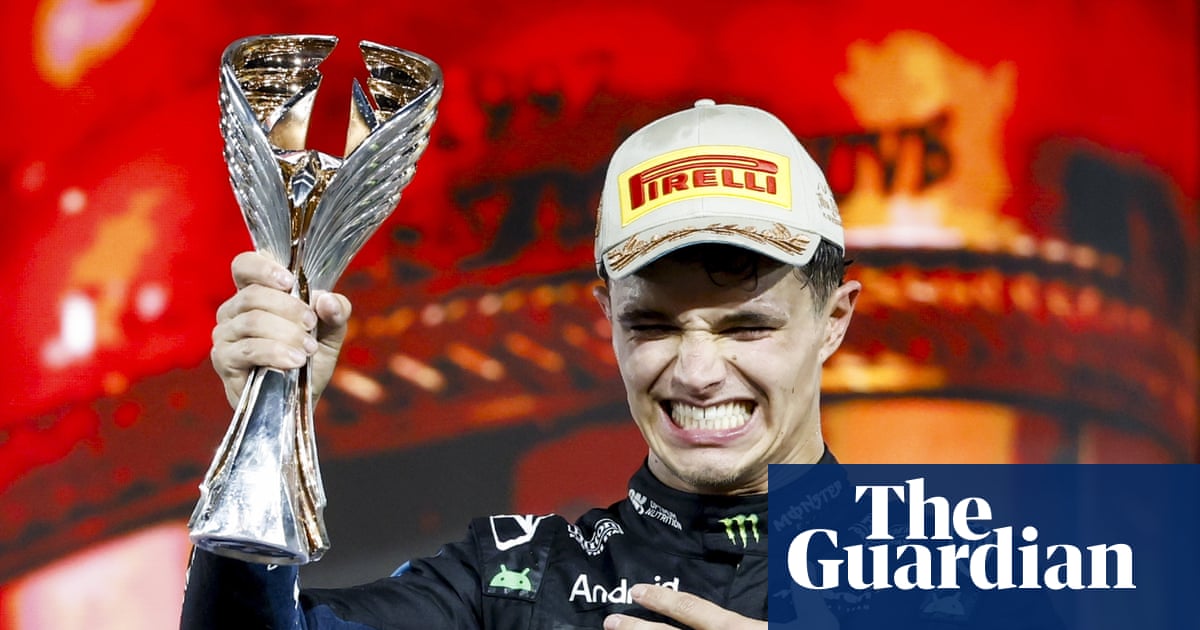 Lando Norris wins F1 world title in Abu Dhabi despite Verstappen’s GP win | Formula One 2025 Lando Norris wins F1 world title in Abu Dhabi despite Verstappen’s GP win | Formula One 2025