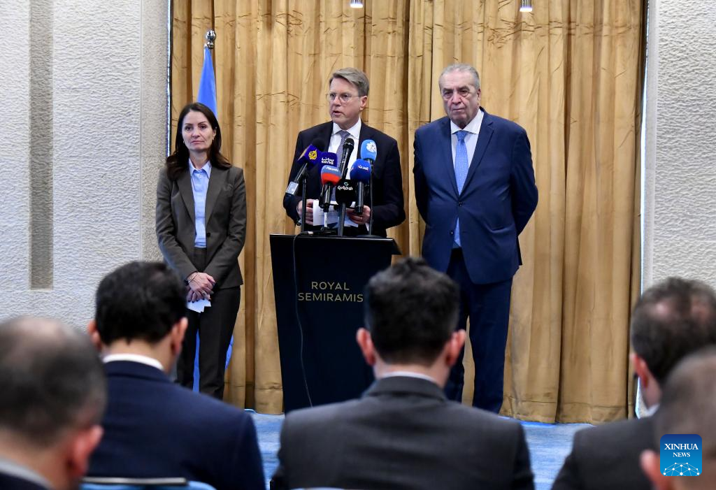 UN Security Council delegation makes rare visit to Syria -Xinhua UN Security Council delegation makes rare visit to Syria -Xinhua