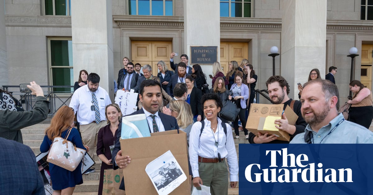 ‘Mouthpieces for Trump’: inside the rightwing takeover of the Pentagon press corps | Trump administration