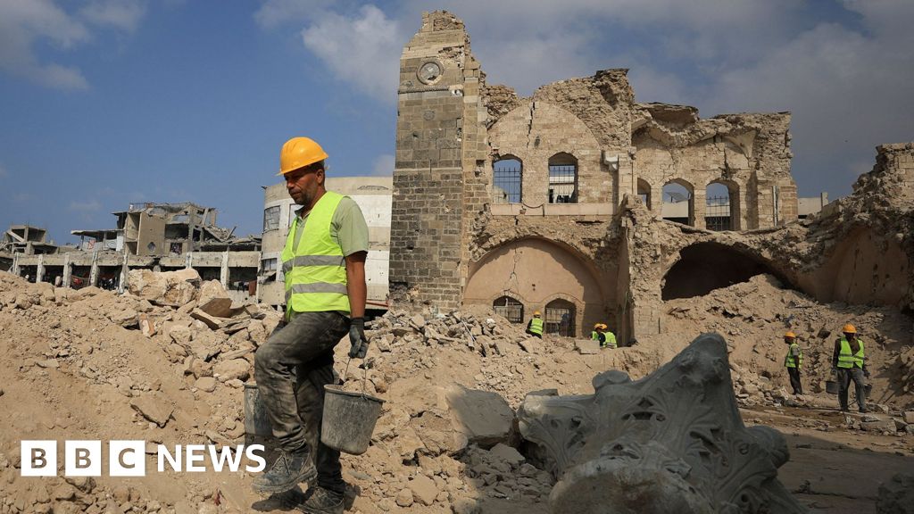 Recovery work begins at Gaza’s war-damaged heritage sites