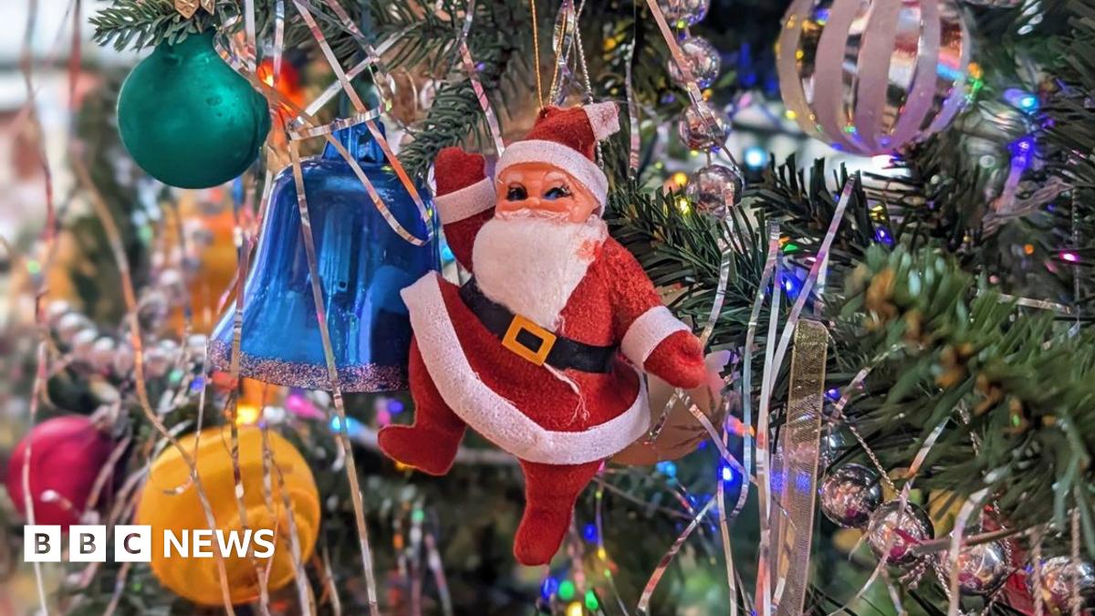 Why tinsel and colourful Christmas lights are on trend again
