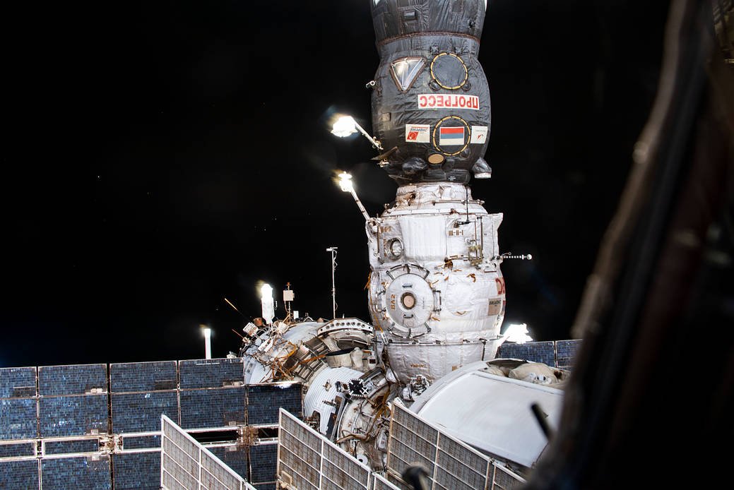 All International Space Station docking ports in use for first time in 25 years