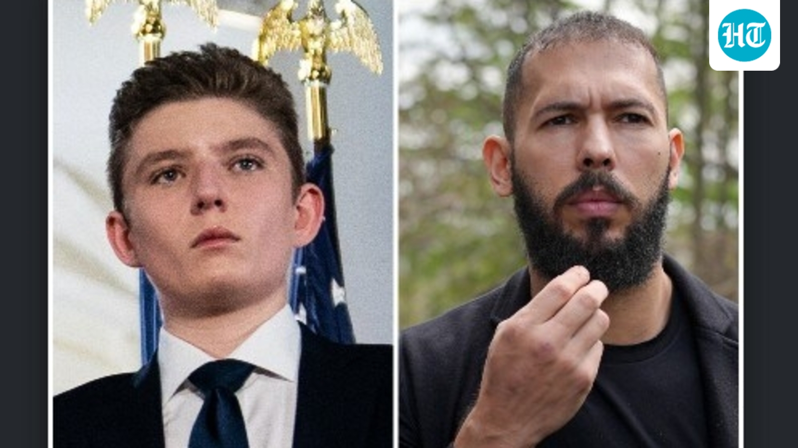 Barron Trump ‘admires’ Andrew Tate as ‘big brother’, got dating advice from his associate, report Barron Trump ‘admires’ Andrew Tate as ‘big brother’, got dating advice from his associate, report