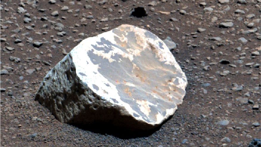 Strangely bleached rocks on Mars hint that the Red Planet was once a tropical oasis Strangely bleached rocks on Mars hint that the Red Planet was once a tropical oasis