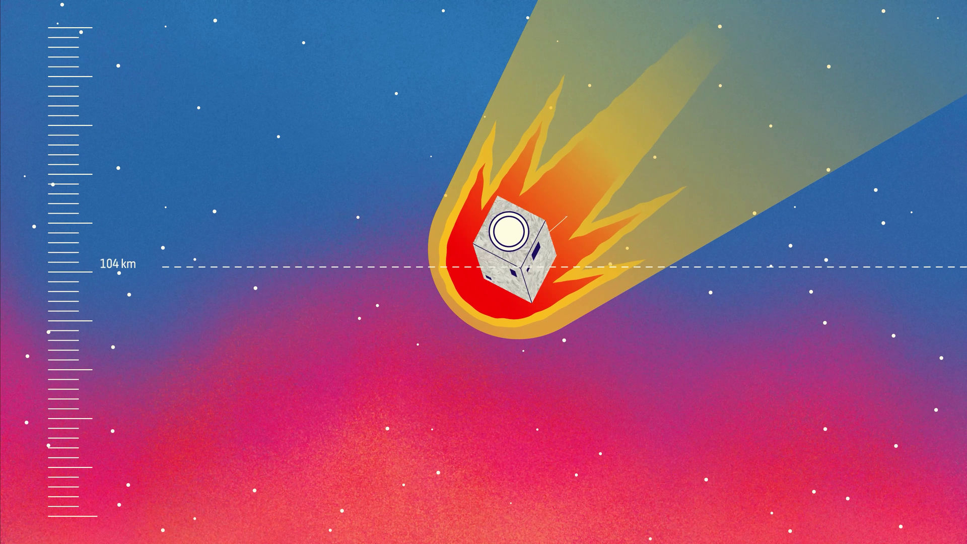 Draco: atmospheric reentry from the inside