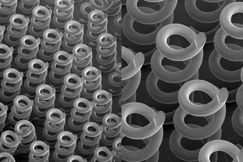 3D-Printed Helixes Show Promise as THz Optical Materials 3D-Printed Helixes Show Promise as THz Optical Materials