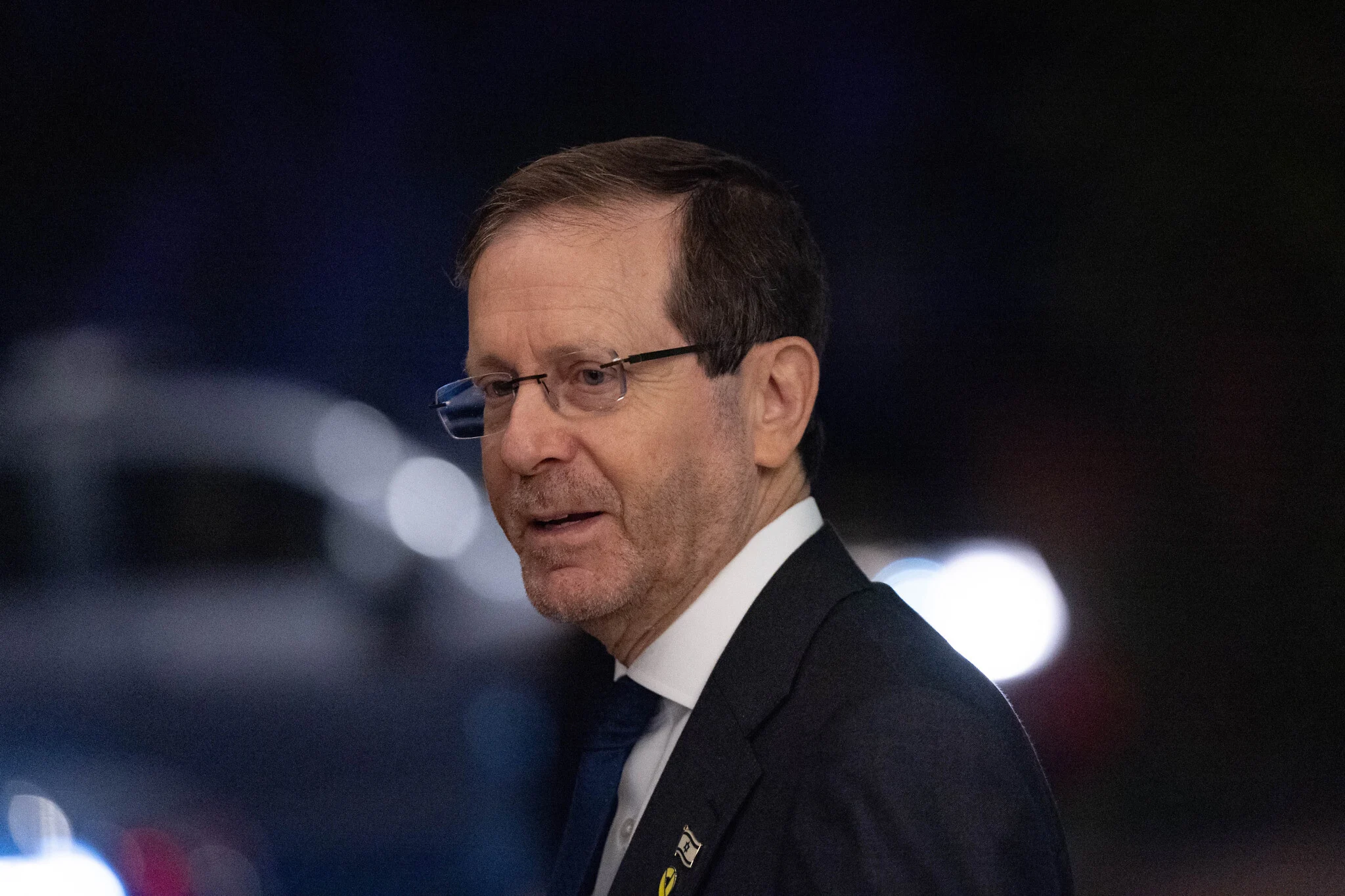 Herzog said to host secret talks with bereaved families on forming Oct. 7 state probe