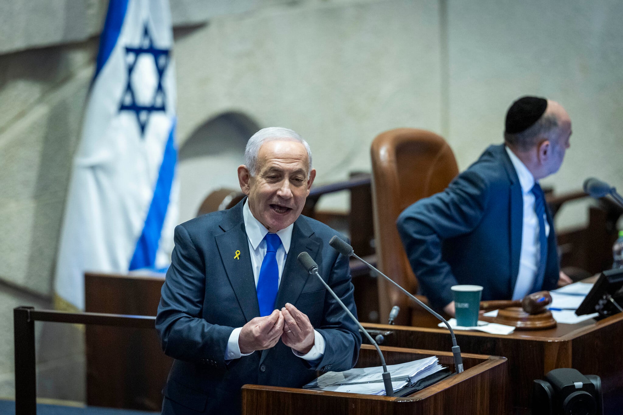 Netanyahu backs ‘historic’ Haredi draft bill in fiery Knesset debate on wartime conduct Netanyahu backs ‘historic’ Haredi draft bill in fiery Knesset debate on wartime conduct