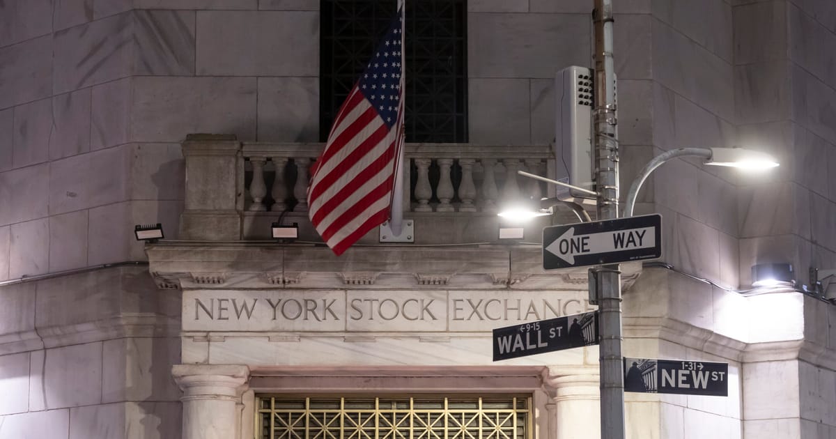 Sorry Europe, Wall Street must stay on top – POLITICO