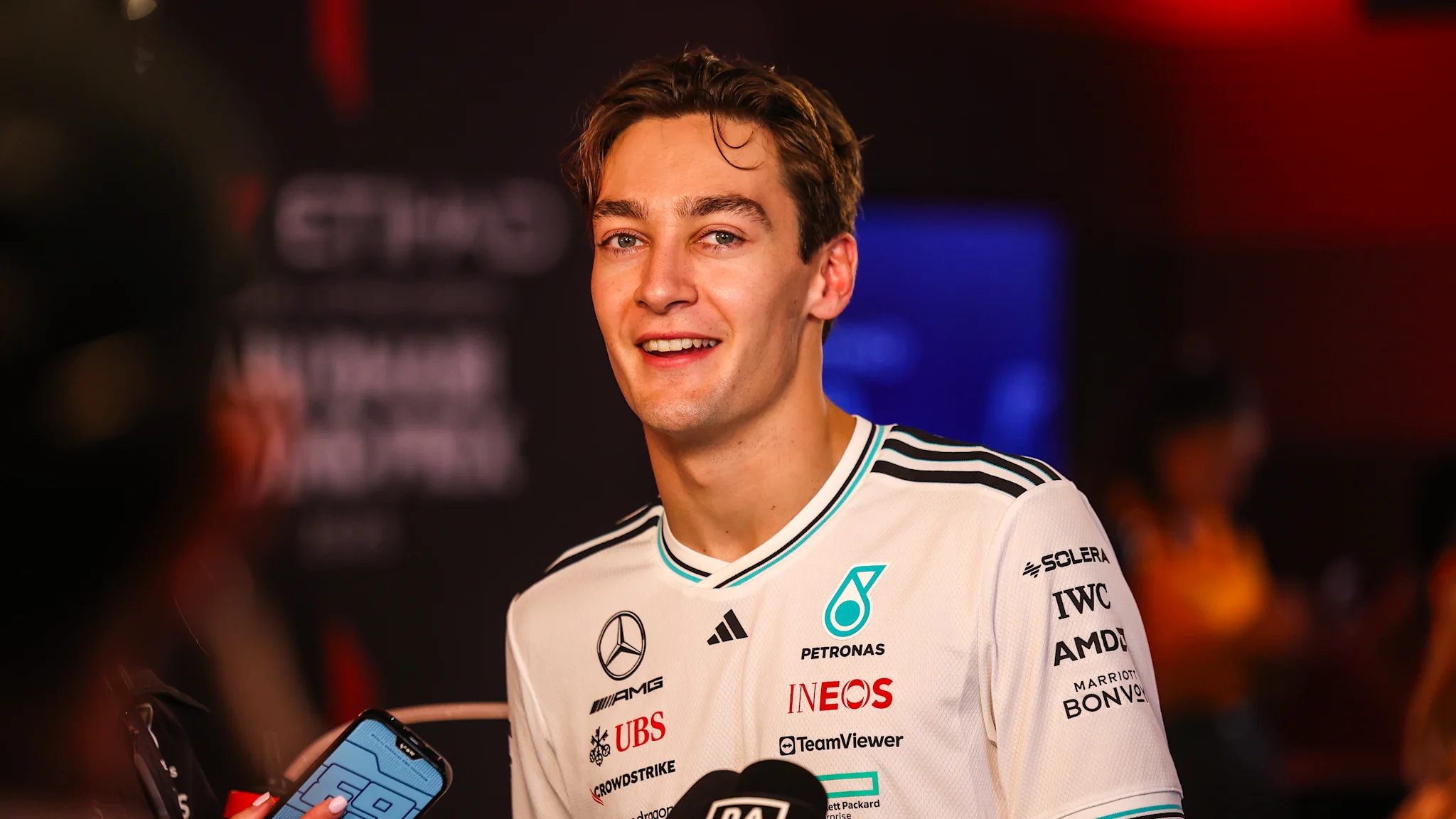 George Russell realistic about Abu Dhabi opportunities as he admits ‘anything higher than P4 was not really a possibility’ George Russell realistic about Abu Dhabi opportunities as he admits ‘anything higher than P4 was not really a possibility’