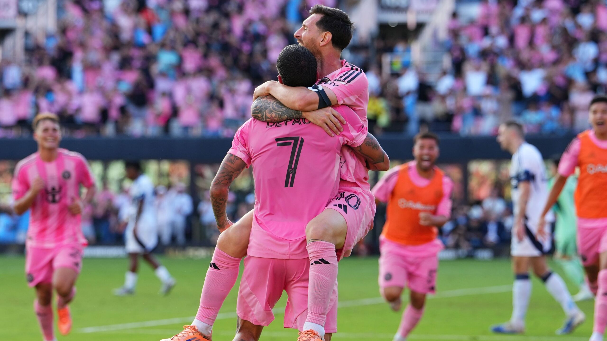 Inter Miami player ratings vs. Vancouver Whitecaps: Lionel Messi assists Rodrigo De Paul on game-winner to add first MLS Cup to legendary career