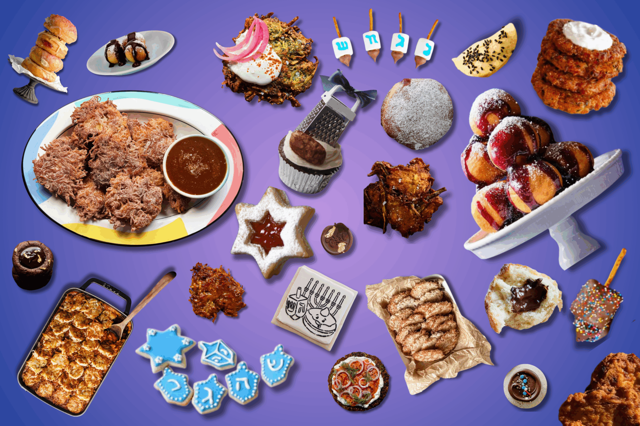 Best latke, sufganiyot & dessert recipes