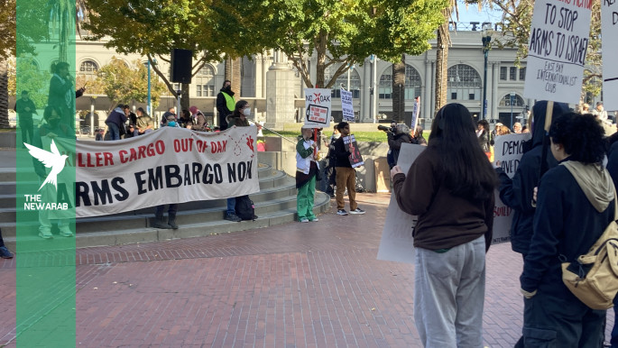 Thousands join US protests urging arms embargo on Israel