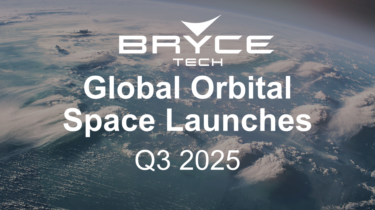 Bryce Tech Releases Its Q3 2025 Global Space Activity Report Bryce Tech Releases Its Q3 2025 Global Space Activity Report