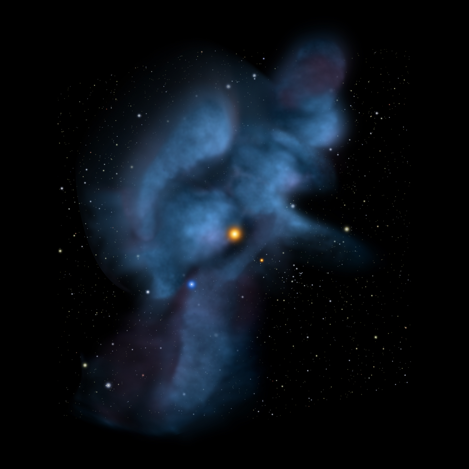 Close brush with 2 hot stars millions of years ago left a mark just beyond our solar system | CU Boulder Today