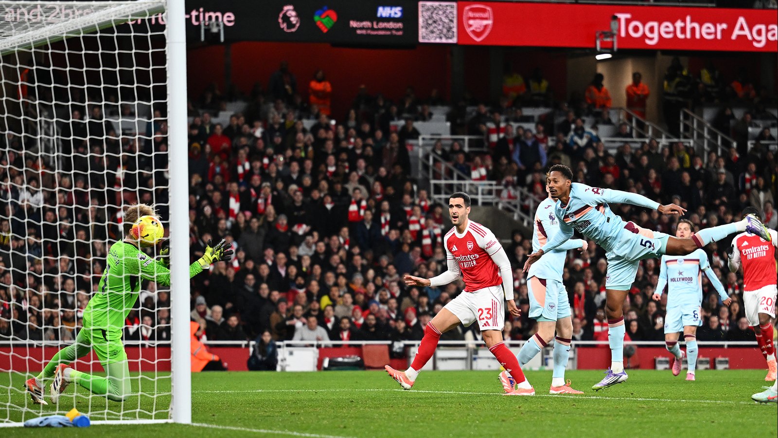 Arsenal 2 – 0 Brentford – Match Report
