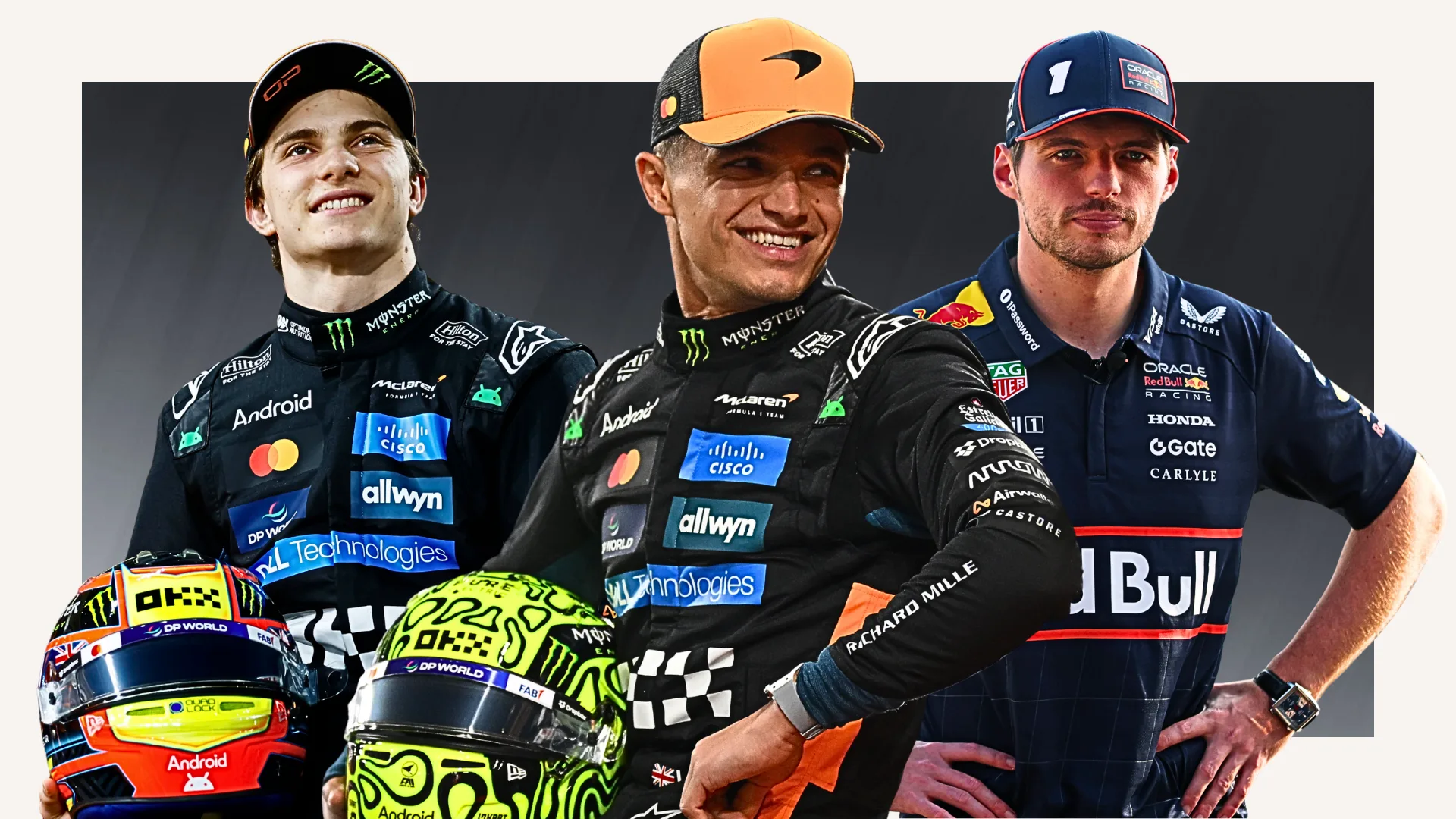 Lando Norris, Max Verstappen and Oscar Piastri – the 2025 title showdown is here in Abu Dhabi
