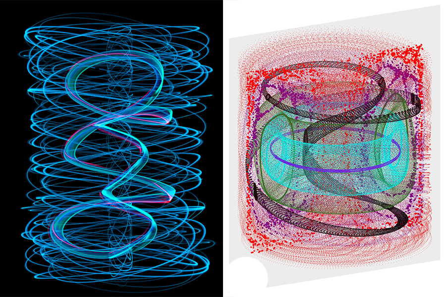 Modeling Microplastic Accumulation Under the Ocean Surface