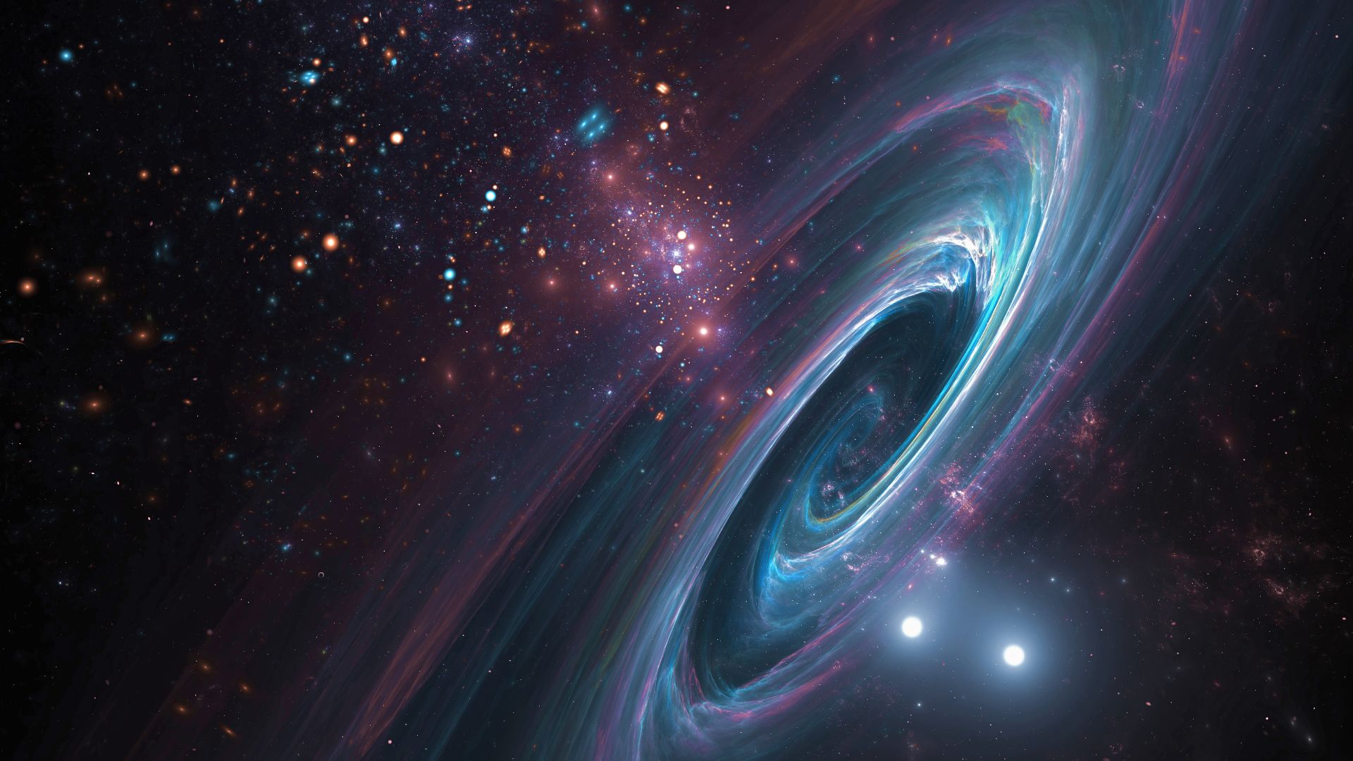 Black hole wobble supports century-old Einstein theory on spacetime