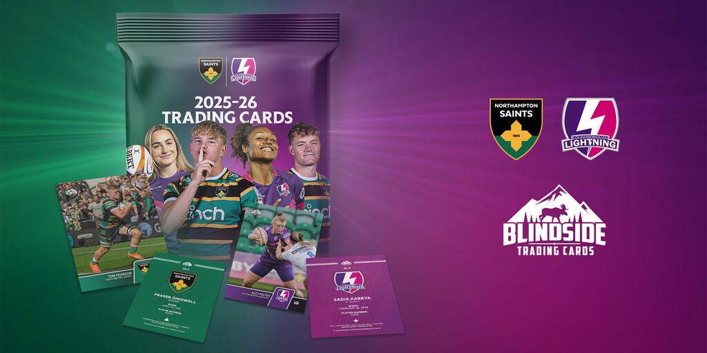 Northampton Saints and Loughborough Lightning launch collectable trading cards