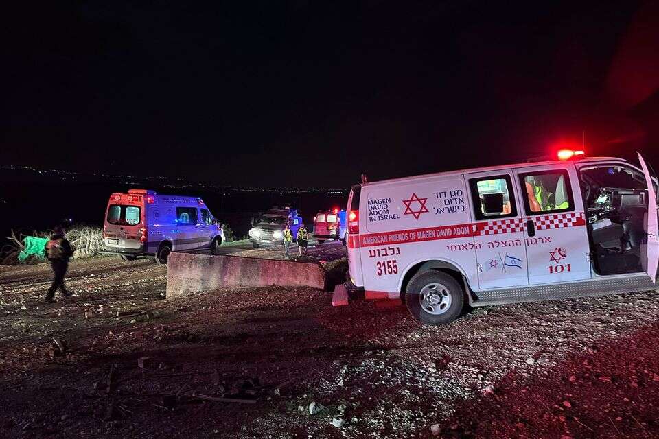 נער נהרג וחמישה נפצעו בתאונת דרכים בצפון השומרון