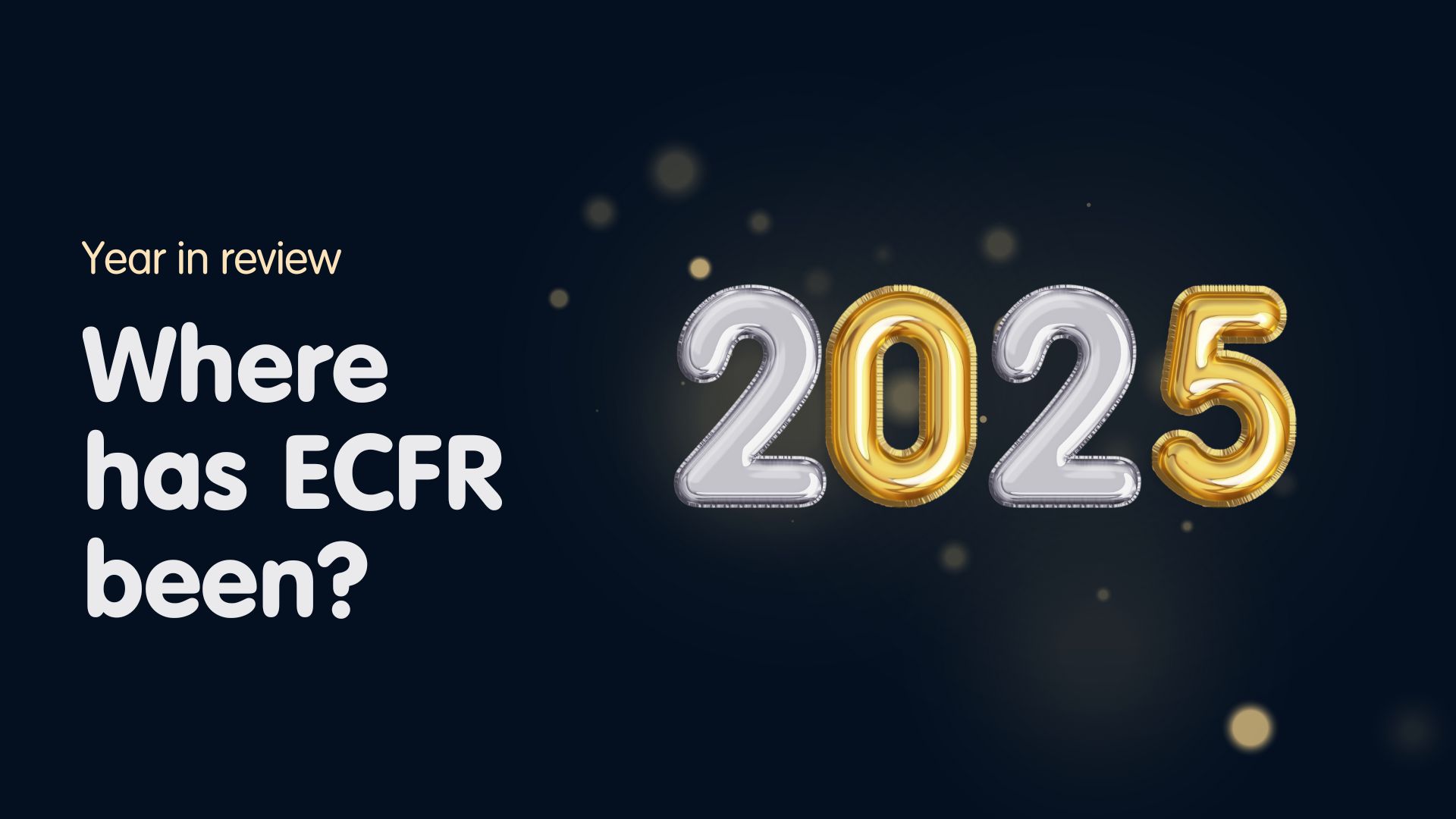 The year in review: ECFR readers’ top choices of 2025 The year in review: ECFR readers’ top choices of 2025