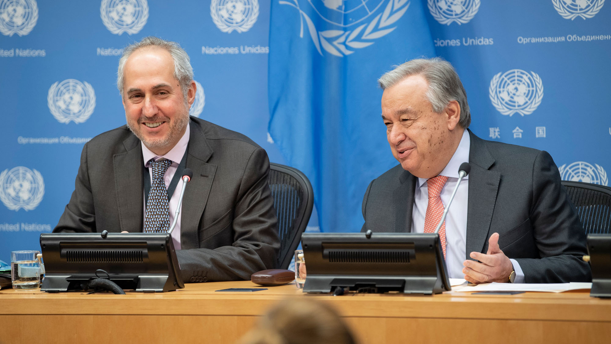 Stephane Dujarric | A trapeze without a net: the life of the UN Spokesperson (S12-E2)