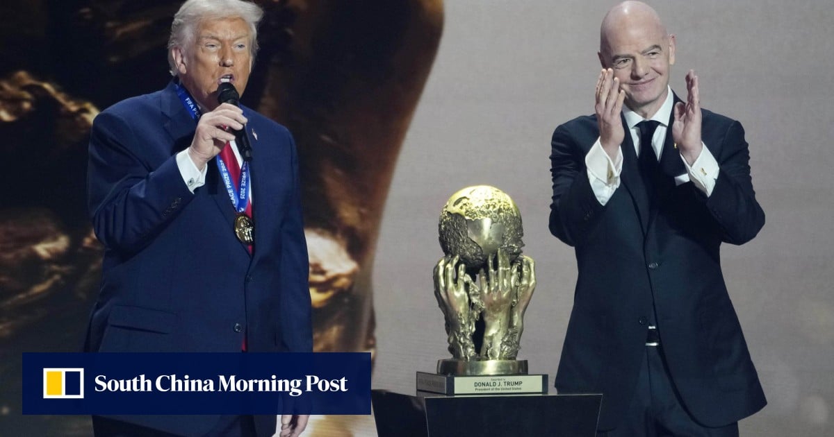 Fifa’s neutrality ‘broken’ after Donald Trump role at World Cup draw: German politician