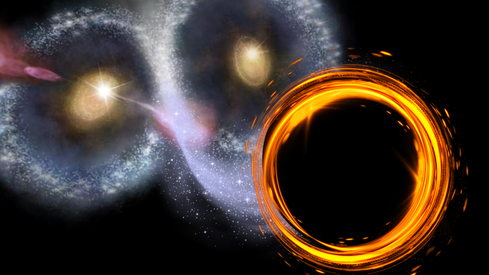 James Webb Space Telescope confirms 1st ‘runaway’ supermassive black hole rocketing through ‘Cosmic Owl’ galaxies at 2.2 million mph: ‘It boggles the mind!’