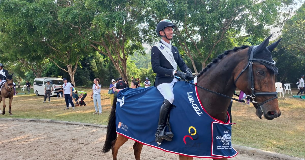 Asian Equestrian Championships 2025: Ashish Limaye strikes gold in eventing as India finish with five medals