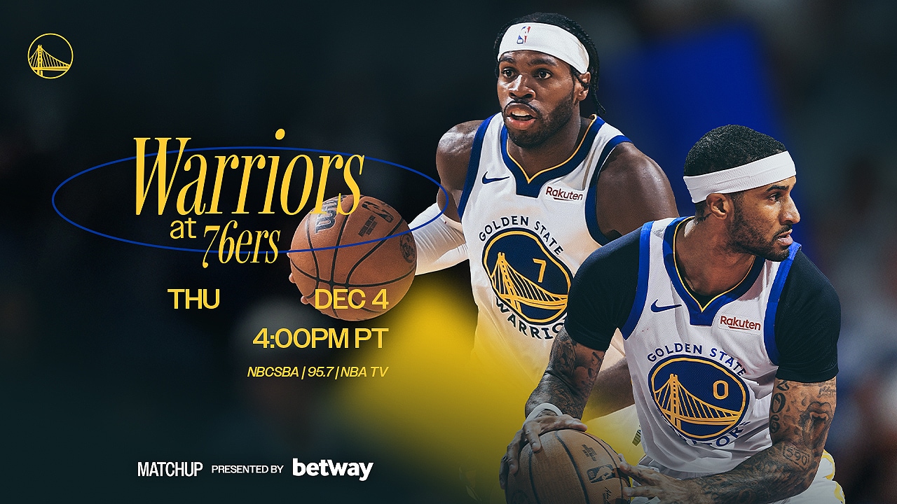 Game Preview: Warriors at Philadelphia 76ers – 12/4/25 – NBA
