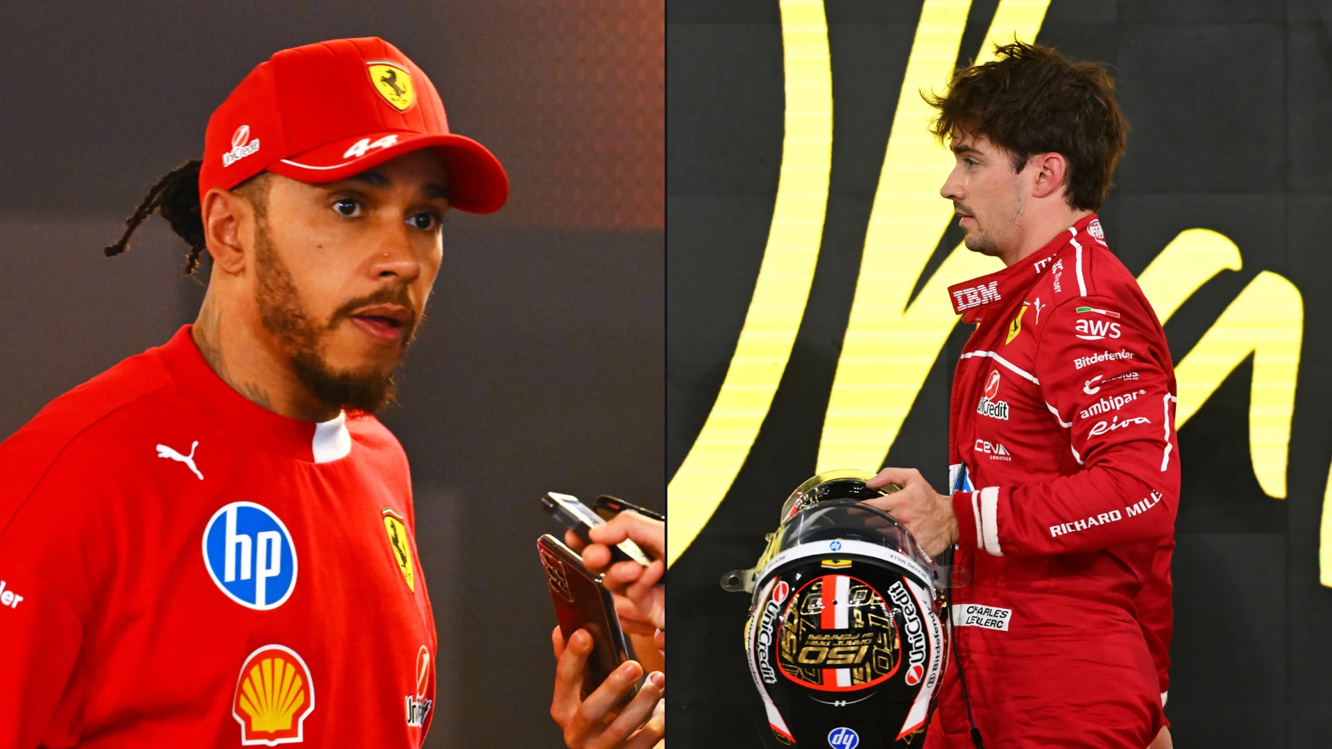 Lewis Hamilton admits Ferrari ‘deserve better’ after latest Q1 exit as Charles Leclerc salvages P5 thanks to ‘huge risk’ paying off Lewis Hamilton admits Ferrari ‘deserve better’ after latest Q1 exit as Charles Leclerc salvages P5 thanks to ‘huge risk’ paying off