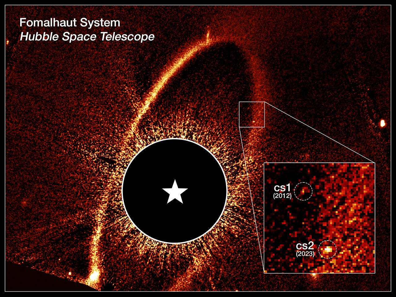 Hubble sees asteroids colliding at nearby star for first time Hubble sees asteroids colliding at nearby star for first time