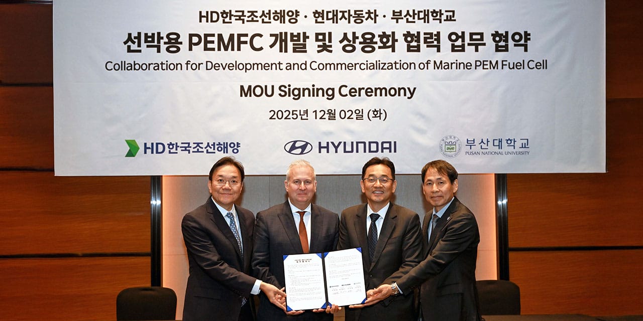 Hyundai Motor Company Joins Forces with HD KSOE and PNU to Develop Maritime Fuel Cell System Hyundai Motor Company Joins Forces with HD KSOE and PNU to Develop Maritime Fuel Cell System