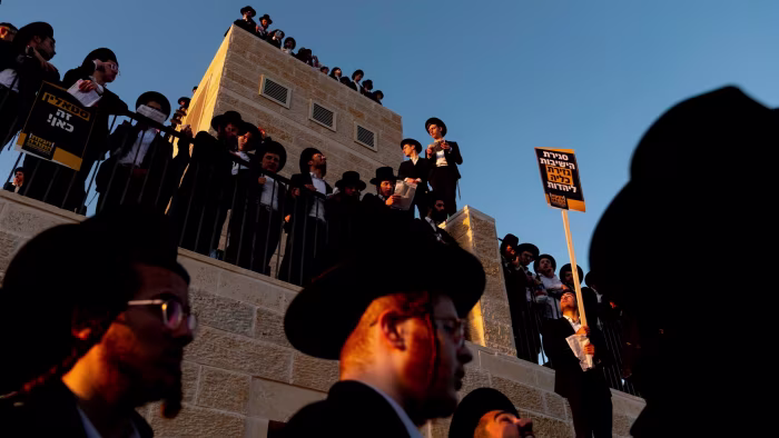 Netanyahu’s coalition roiled by ultraorthodox conscription bill