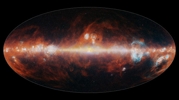 SPHEREx Creates Infrared Map of Entire Sky