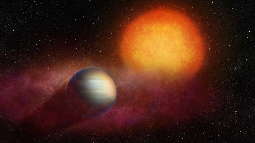 James Webb telescope spots strange ‘super-puff’ planet chasing its own atmosphere through space
