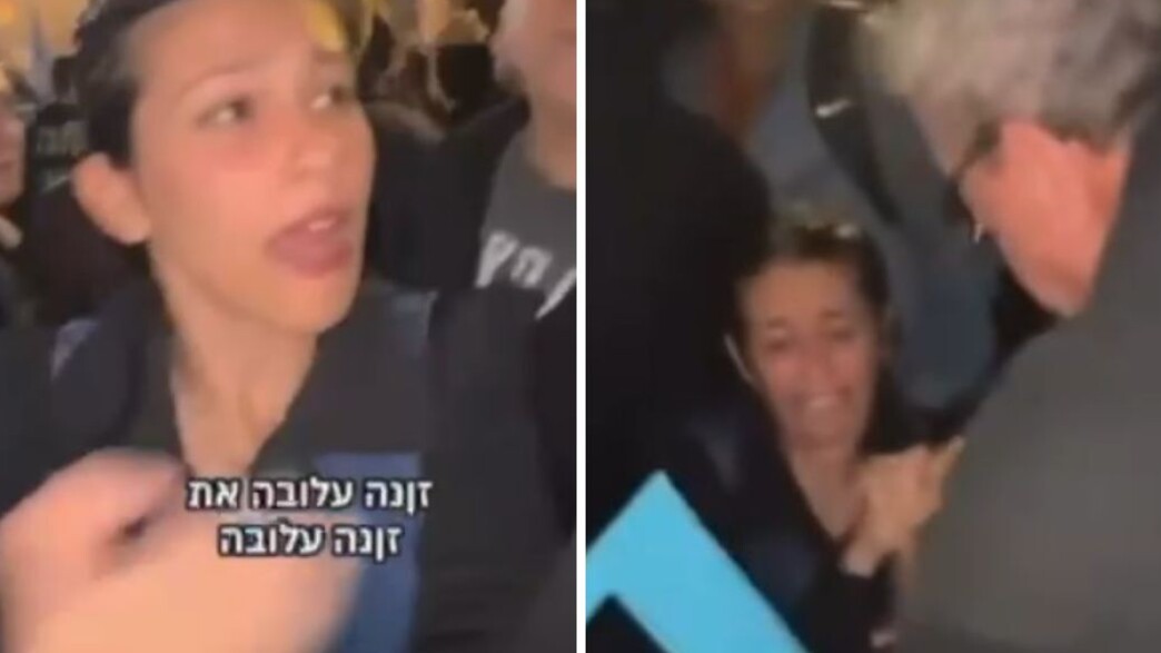 המשטרה עצרה פרופסור בחשד לתקיפת הדר מוכתר בהפגנה בת”א