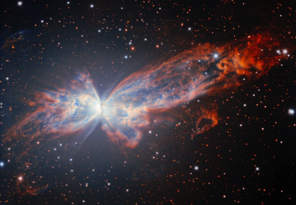 To Celebrate 25 Years In Service, The Gemini Observatory Imaged The Butterfly Nebula To Celebrate 25 Years In Service, The Gemini Observatory Imaged The Butterfly Nebula