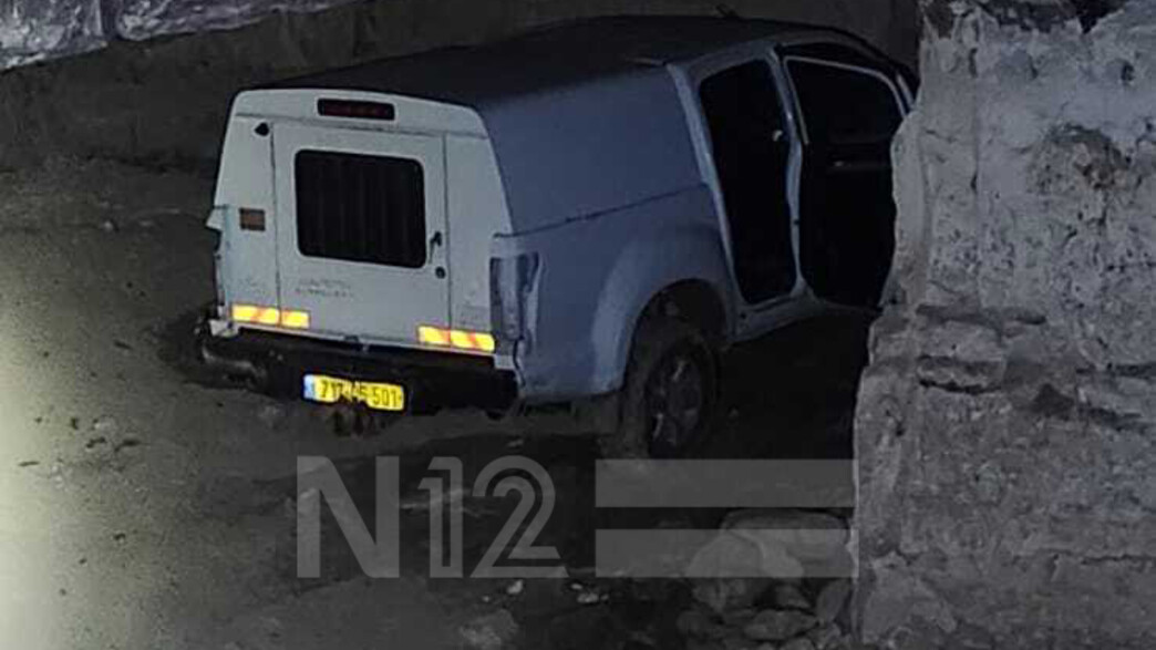 רכב צה”לי שנגנב אותר במערה בפזורה הבדואית בנגב