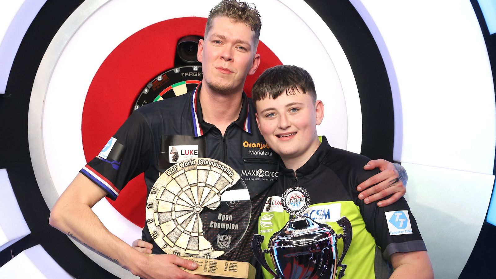 Mitchell Lawrie, 15, described as ‘future of darts’ after 6-3 loss to Jimmy van Schie in WDF World Darts Championship final | Darts News