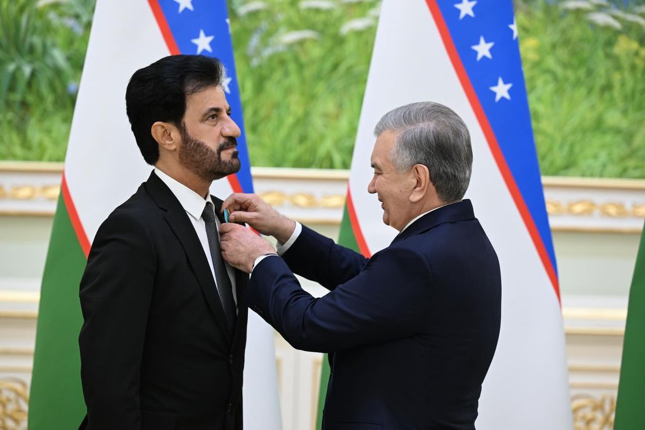 FIA President Mohammed Ben Sulayem Receives One of Uzbekistan’s Highest Honours: The Order of Friendship FIA President Mohammed Ben Sulayem Receives One of Uzbekistan’s Highest Honours: The Order of Friendship