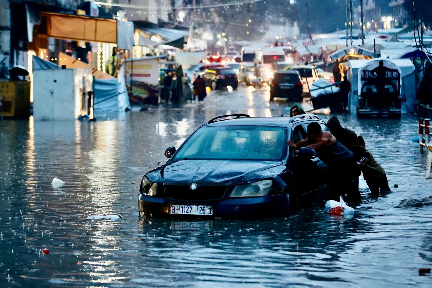 In Gaza, Winter Storm Makes Displacement Even Deadlier