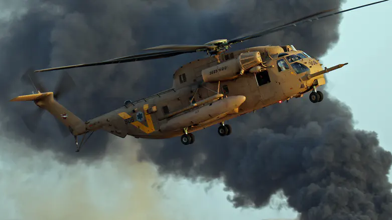 תקלה במסוק קרב מנעה יירוט רחפן הברחה