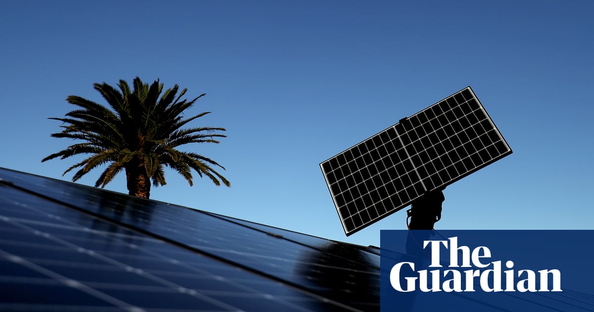 New Australian carbon credit scheme for solar and EVs accused of potentially misleading customers | Energy New Australian carbon credit scheme for solar and EVs accused of potentially misleading customers | Energy