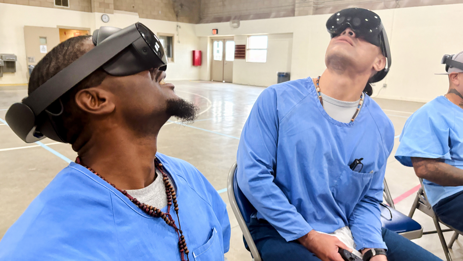 VR headsets are ‘hope machines’ inside California prisons, offering practical experience