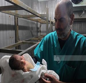Seven-day-old infant dies from severe weather conditions and extreme cold in Gaza